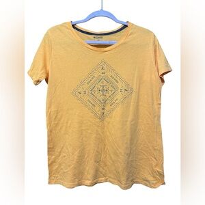 Columbia Women's Mustard Graphic Tee